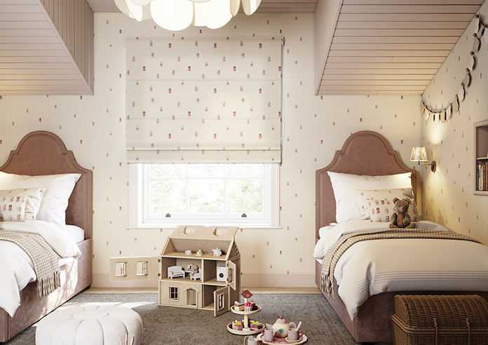 Fairy Cakes, Fairy Friends Sponge - Twist&Fit Roman Blind - Image 3